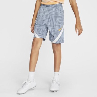 Pantaloni Scurti Nike Dri-FIT Strike Football Fete Obsidienne Albastri Albi Portocalii | CAZD-02765